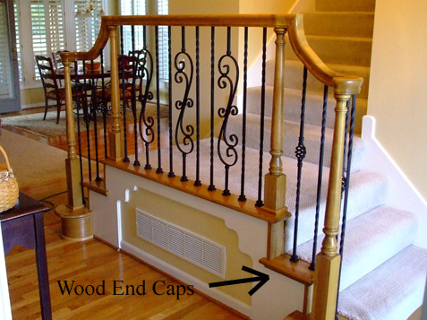 Wood End Caps